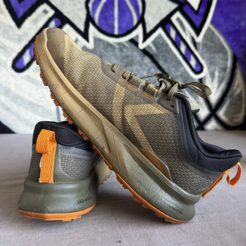 Size 10 - Keen Men's‎ 450 Dirt Light Curry/Orange Pepper Trail Shoes 1029756